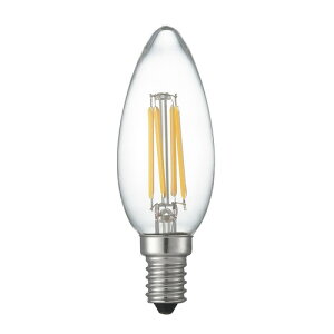���U�� LDC4LG32E14C �t�B�������gLED 40W C32 �V�����f���A�` E14 �N���A