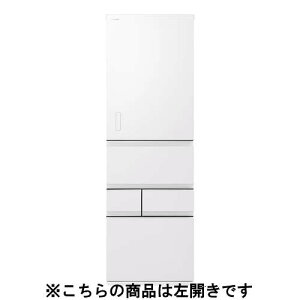 【無料長期保証】東芝 冷蔵庫 501L 左開き 5ドア 幅60cm たっぷりスリムタイプ 3段冷凍室 広々冷蔵室 ベジータ GR-Y500GTML ホワイト系