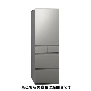 【マラソン期間最大10倍ショップポイント優待10/27 9:59まで】【無料長期保証】【推奨品】パナソニック 冷蔵庫 410L 左開き 5ドア 幅60cm コンパクトBIG サクッと切れる微凍結 AIエコナビ NR-E41RY2L-