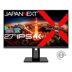 JAPANNEXT JN-IPS2710UHDR-HSP 27�^4K�t�����j�^�[ IPS�p�l������ HDR�Ή�
