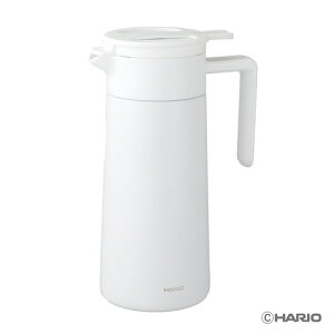 HARIO �n���I �Z���~�b�N�R�[�e�B���O �^���d�ۉ��|�b�g ���p�e�ʁ^800ml �z���C�g CHP-800-W