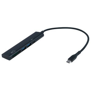yVbv|Cgő10{9/11 1:59܂ŁziJoV COM-C3SD143BK USB3.2 Gen1 Type-Cx1 Type-Ax2 SDJ[h[_[EC^[ ϊA_v^ ubN