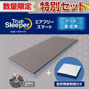 【SALE】ショップジャパン トゥルースリーパー エアフリースマート+低反発座布団セットWS シングル WSTRAFSZ