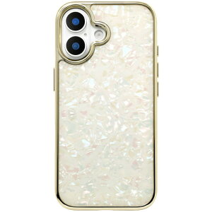 yGg[œT|Cg+9{! X}CLy[zeB[KCA Glass Shell Case (gold) for iPhone17 UNI-25M-GSGD