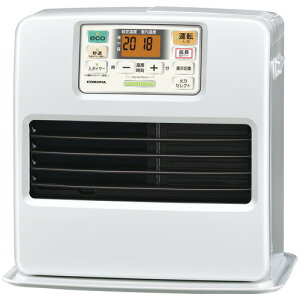 【マラソン期間最大10倍ショップポイント優待10/27 9:59まで】CORONA FH-ST3625BY(W) 石油ファンヒーター 火力セレクト機能搭載 10畳まで タンク容量7.2L パールホワイト