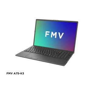 �x�m�� �m�[�gPC FMV Note A FMVA75K3BA[16�^ | WUXGA | Core i7 | 16GB | 256GB | Windows 11 | Office OP�t | �u���C�g�u���b�N]