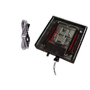 ヤマダセレクト YNN8045YDL 600W ファン付 中間スイッチ付 石英管ヒーター こたつ用ヒーター