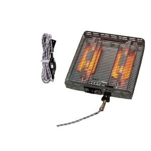 【マラソン期間最大10倍ショップポイント優待10/27 9:59まで】ヤマダセレクト YNN8075YDL 300W 中間スイッチ付 石英管ヒーター こたつ用ヒーター