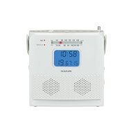 コイズミ SAD-4709／H CDラジオ 液晶表示 ワイドFM対応 グレー