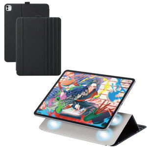 �G���R�� TB-A25PLWVDBK iPad Pro �P�[�X 13�C���` ( M4 ) �}�O�l�b�g���E�t���b�v �J�o�[ 8�i�K�p�x���� �X�^���h �u���b�N