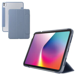 �G���R�� TB-A25PMWVFCBG iPad Pro �P�[�X 11�C���` ( M4 ) �J�o�[ 2�A���O�� �X�^���h �u���[�O���[