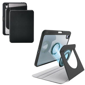 �G���R�� TB-A25SMG360BK iPad mini �P�[�X 8.3�C���` ( A17 Pro ) �^ ��6���� �}�O�l�b�g���E�t���b�v �J�o�[ 360�x��] �u���b�N