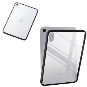�G���R�� TB-A25STSLOBK iPad mini �P�[�X 8.3�C���` (A17 Pro)/��6���� �J�o�[ �ϏՌ� �w�ʃN���A �u���b�N