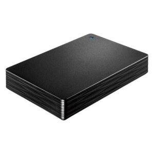 �A�C�E�I�[�E�f�[�^�@�� HDPH-UTV4DK �O�t��HDD 4TB USB-A�ڑ� �e���r�^��\ Windows mac Chrome OS�Ή� �u���b�N