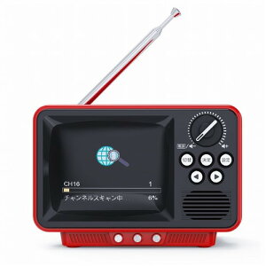 WINTECH TVR-RT1 RD 2.8�C���` �����Z�O�e���r ���g���f�U�C�� ���W�I�������� ���C�hFM�Ή� ���b�h