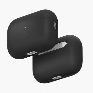 UNIQ UNIQ-AIRPODSPRO3-LINOCHRGRY AIRPODS PRO 3 TPU�P�[�X UNIQ LINO �O���[