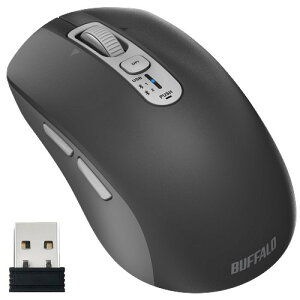 BUFFALO BSMBB700BK 5�{�^�����C�����X�}�E�X �����X�N���[���z�C�[������ �u���b�N