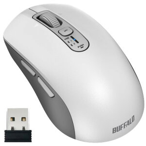 BUFFALO BSMBB700WH 5�{�^�����C�����X�}�E�X �����X�N���[���z�C�[������ �z���C�g