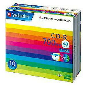 �o�[�x�C�^��(Verbatim) SR80SP10V1 48�{���Ή� �f�[�^�pCD-R���f�B�A �C���N�W�F�b�g�Ή� �i700MB�E10���j