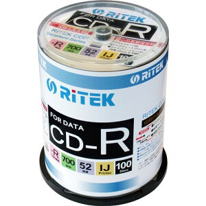 RiDATA CDR700WPX100CKC �f�[�^�pCD-R 700MB 100���X�s���h���P�[�X