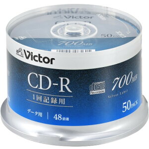 Victor SR80FC50SJ5 �p�\�R���p 48�{�� CD-R 50���p�b�N 700MB