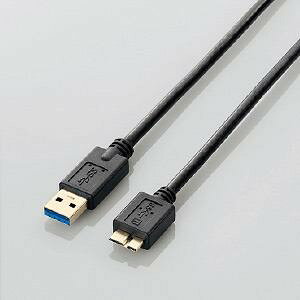 USB3-AMB15BK USB3.0�P�[�u�� [USB3.0(Standard-A) - USB3.0(Standard-microB)] 1.5m �u���b�N