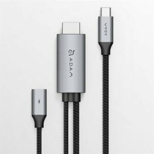 �y�G���g���[���ăV���b�v�|�C���g�A�b�v�zADAM Elements ACBADH180MGY USB Type-C PD�[�d�tHDMI�A�_�v�^�[