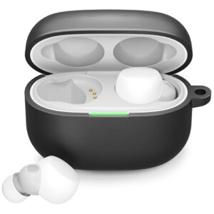 PGA PG-LS9SC01BK LinkBuds S�p �R�ۃV���R���P�[�X Premium Style �u���b�NPGLS9SC01BK