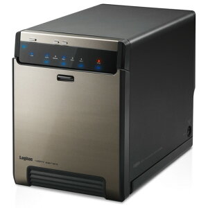 ���W�e�b�N LGB-4BNHUC USB3.1(Gen2)�Ή�4bayHDD�P�[�X �u���b�N