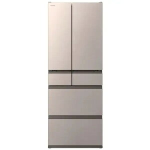 �y���������ۏ؁z���� �①�� 617L �ω��J�� 6�h�A ��68.5cm �܂�Ȃ�3�i��e�ʗⓀ �܂邲�ƃ`���h R-HWC62Y �S�[���h�n