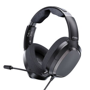 FIIO FIO-FG3-B ���^�I�[�o�[�C���[�Q�[�~���O�w�b�h�Z�b�g 50mm�{16mm�_�C�i�~�b�N�h���C�o�[���� 7.1ch�o�[�`�����T���E���h �u���b�N