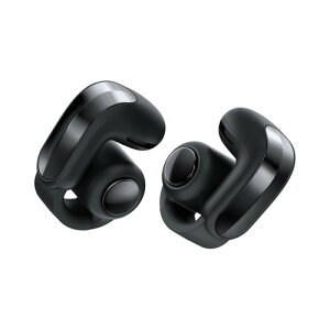 Bose Bose Ultra Open Earbuds (2nd Gen) �J�t�^ �V�l�}���[�h���� ���C�����X�[�d�@�\ IPX4�h�� Bluetooth�Ή� BLACK