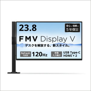 �x�m�� K0AK0025JF 23.8�^���C�h�f�B�X�v���C �t���b�O�X�^�C�� USB-C+HDMI×2 FMV Display V2403�iFC�j �u���b�N