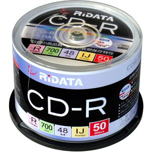 yVbv|Cgő10{9/11 1:59܂ŁzRiDATA CD-R700WPX50CK C f[^pCD-R XshP[X50
