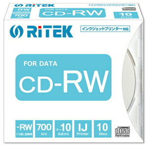 yVbv|Cgő10{9/11 1:59܂ŁzRiTEK CD-RW700.PW10P A f[^pCD-RW 700MB 10XP[X zCg