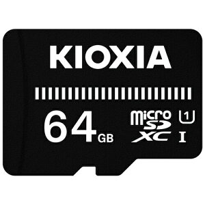 KIOXIA KMSDER45N064G microSDXCJ[h EXCERIA BASIC 64GB