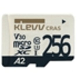 ESSENCORE DRK256GUSD6U3CAY データ復旧サービス付き microSDXCカード UHS-I Class10 U3／V30 A2 SD変換アダプタ付属 KLEVV CRAS 256GB