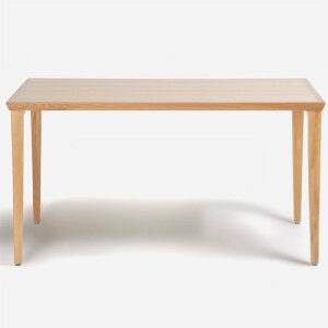 大塚家具 秋田木工 ダイニングテーブル 「N-T005」幅135cm ナラ材 ホワイトオーク色【※AR対応】