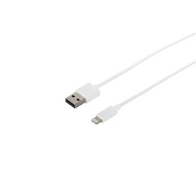 バッファロー BSIPC11UL075TWH iPone／iPad対応 USB2.0ケーブルA to Lightning MFi認証 0.75m ホワイト