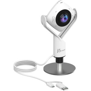 j5create JVCU360 USB �~�[�e�B���O Web�J���� �z���C�g