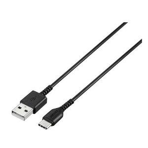 obt@[ BSMPCAC110BK USB2.0P[uiType-A to Type-Cj ubN 1m