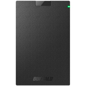 バッファロー HD-PCG1.0U3-BBA ミニステーション USB3.1(Gen1)/USB3.0 ポータブルHDD 1TB ブラック