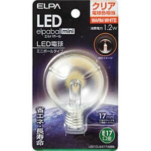 ELPA LDG1CL-G-E17-G266 LED�����d�� �~�j�{�[�����` E17 G50 �N���A�d���F