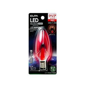 ELPA LDC1CR-G-E17-G328 LED�V�����f���A��E17 �ԐF