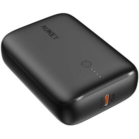 AUKEY PB-N83S-BK Basix Mini 10000mAh 20W PD対応 SCP A×1 C×1 ブラック