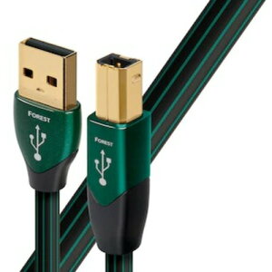 Audioquest USB2�^FOR�^5M USB�P�[�u�� Forest Type-A to Type-B 5m�y�󒍐��Y�z