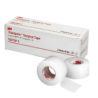 【国内正規品】3M トランスポア サージカルテープ 1527SP-1 25mm×9.1m 6巻入 プラスチック 操作性 半透…