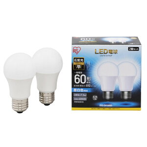 LED�d�� E26 �L�z�� 60�`���� �����F 2�Z�b�g LDA7N-G-6T52P 567953 1�� �A�C���X�I�[���}