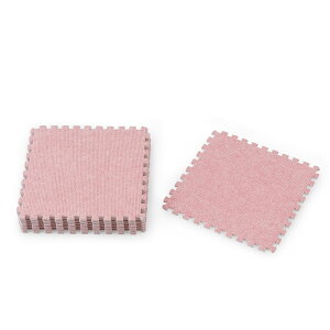 ジョイントマット (カーペット) JTM-32(CPT) ピンク 572682 1セット アイリスオーヤマ 子供部屋 床保護 プレイマット インテリアマット 防音 床暖房対応 水洗い可能 セーフティマット 滑り止め