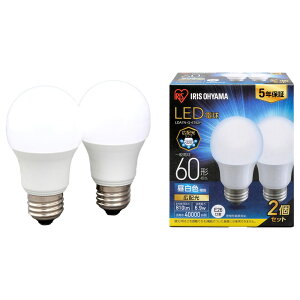 LED�d�� E26 �L�z�� 60�`���� �����F LDA7N-G-6T62P 1�g(2��) �A�C���X�I�[���} 810lm ���`���Ή� �ȃG�l ���C�g ���� ���� �����Ɩ� ������ ���邢�Ɩ� �ȃG�l�݌v �����\ �d���F